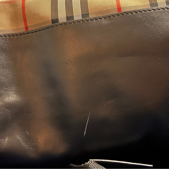 Unisex Burberry Vintage Check Nylon Backpack - Picture 11 of 16